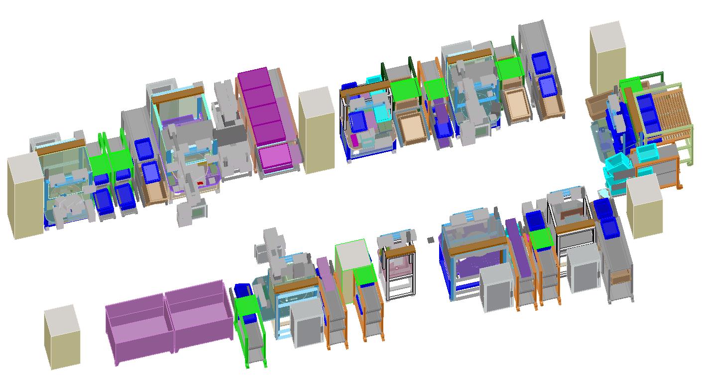 Assembly Line For Clutch Actuators